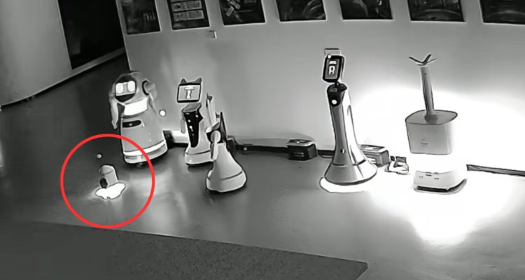 Robot con IA que secuestró a otros robots
