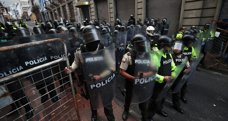 La Policía de Ecuador ha matado a 100 presuntos delincuentes en diez meses de 2024