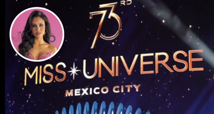 Miss Universo y Emilia Dides en referencia a recetas a la organización