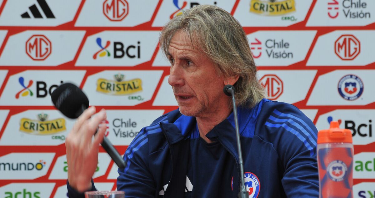 Ricardo Gareca y sus explicaciones en conferencia de La Roja