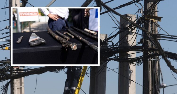 Robo de cables se dispara: CGE registra más de 450 episodios en lo que va del año