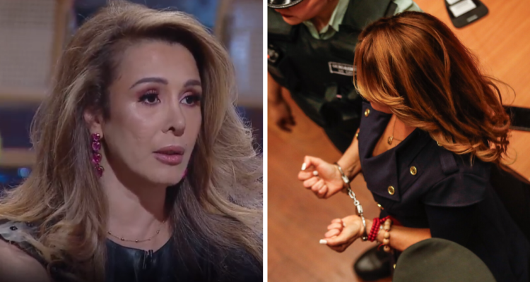 Romina Sáez en Only Fama y Cathy Barriga en tribunales esposada en referencia a enojo de la ex Mekano