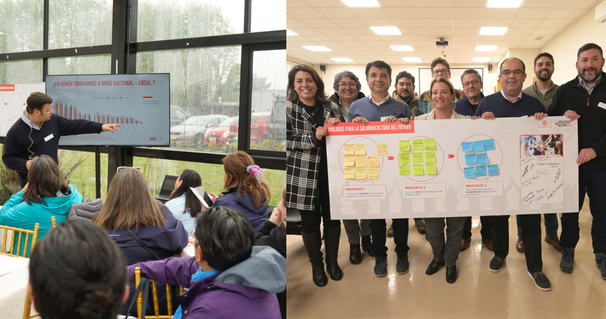 SalmonChile presentó las principales conclusiones de los Diálogos para la Salmonicultura del Futuro