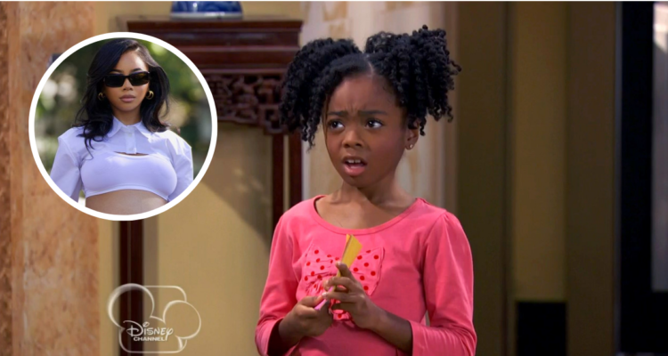 Skai Jackson en su papel de Zuri Ross de la serie Jessie de Disney