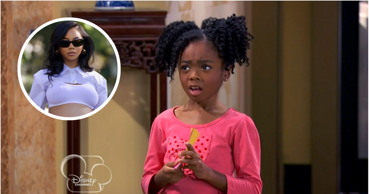 Skai Jackson en su papel de Zuri Ross de la serie Jessie de Disney