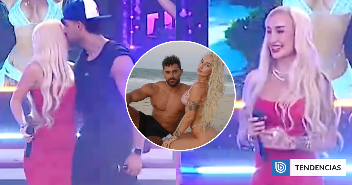 Fran Maira debuted on Peruvian TV as the official girlfriend of Austin Palao