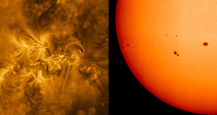 Imagenes de la verdadera apariencia del Sol