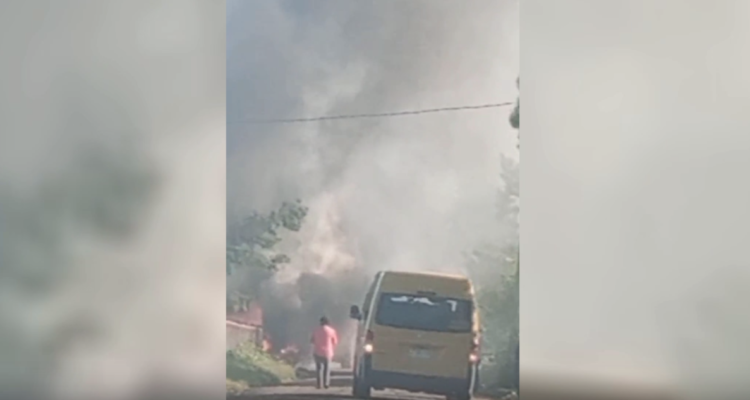 Ataque incendiario en Lautaro