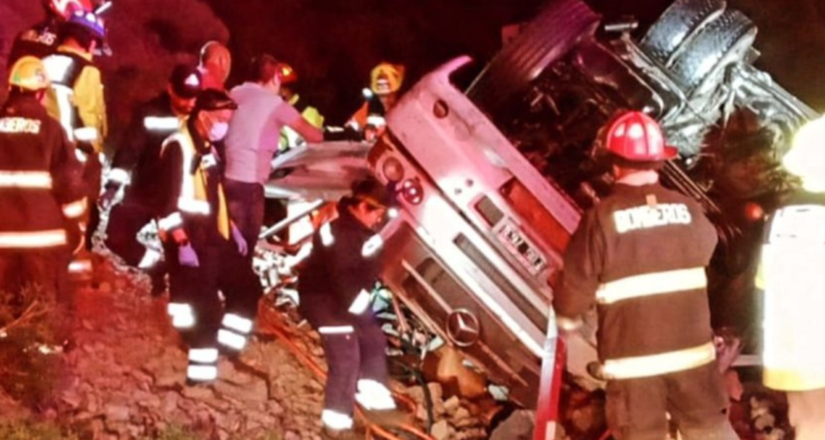 Un muerto deja accidente de tránsito de camión en complejo fronterizo Los Libertadores