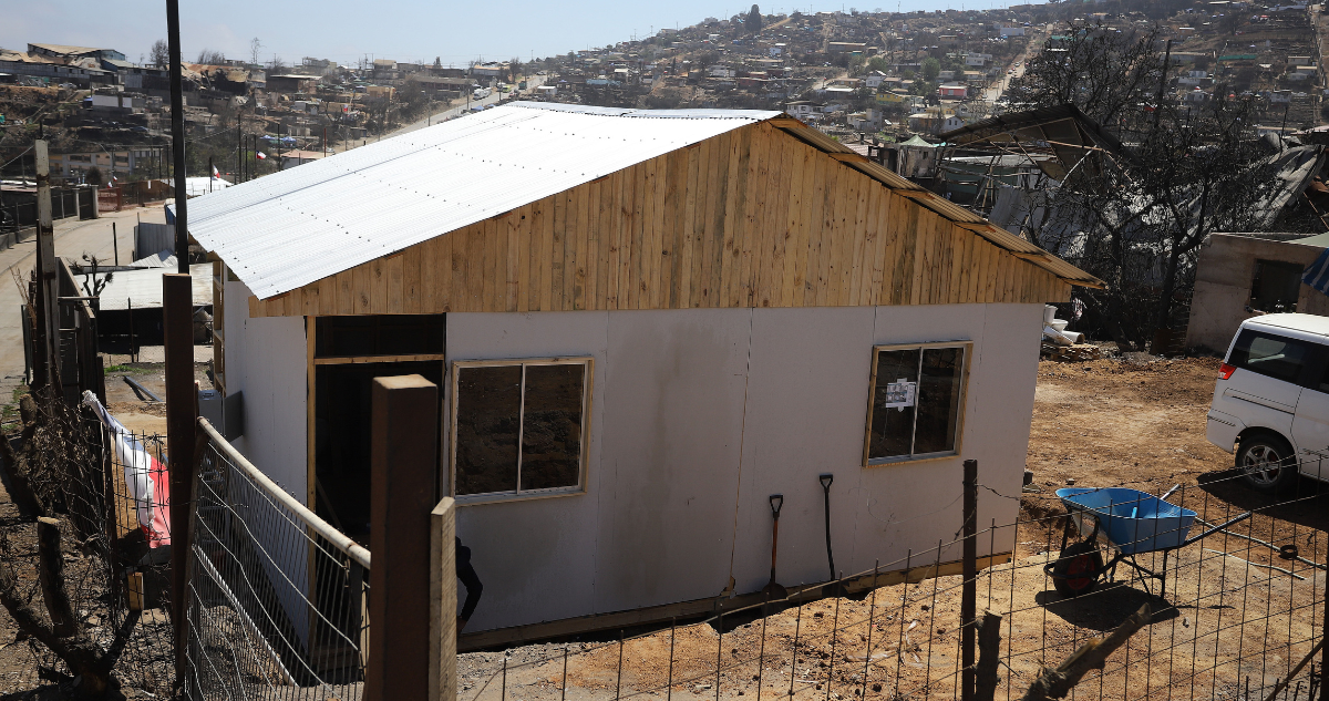Reconstrucción megaincendio de Valparaíso