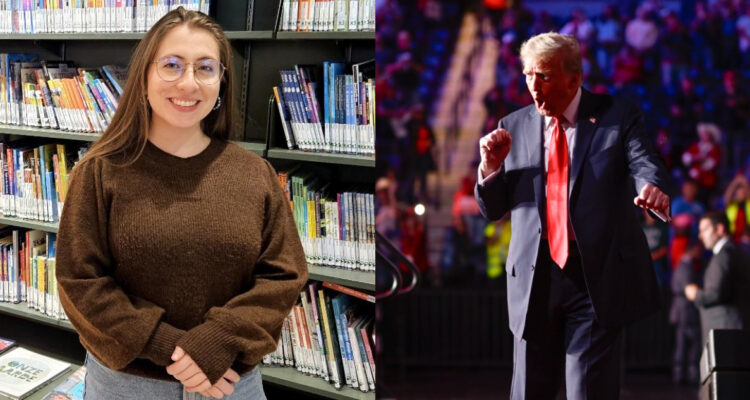 Tere Paneque y Donald Trump