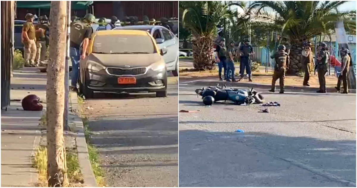 Tiroteo entre carabineros y delincuentes deja dos heridos a bala y un prófugo en La Pintana