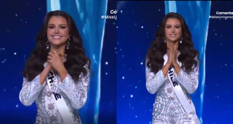 Emilia Dides al entrar al Top 30 de Miss Universo 2024