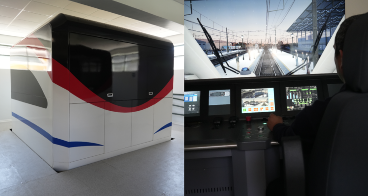 Tren Santiago-Chillán: inauguran nuevo simulador para capacitar a maquinistas ferroviarios