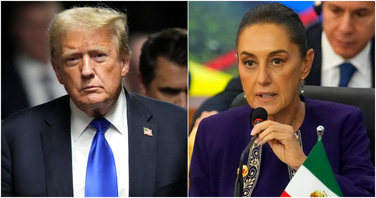 Trump dice que México accedió a frenar llegada de migrantes y Sheinbaum descarta “cerrar fronteras”