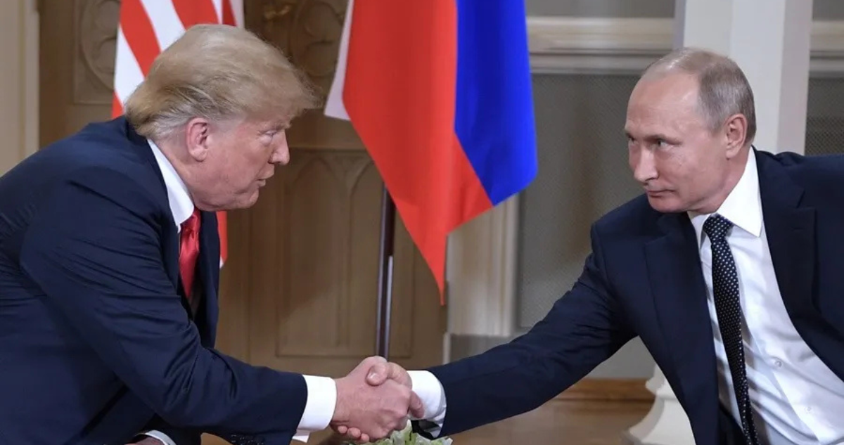Imagen de archivo de Donald Trump y Vladimir Putin