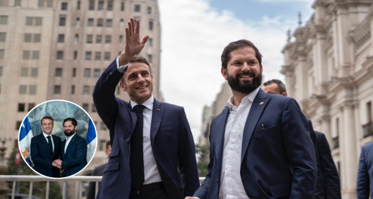 Macron hace un llamado a Latinoamérica a imitar a Chile y aportar a Ucrania con ayuda humanitaria