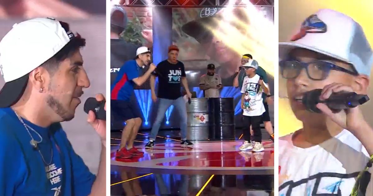 “XZ”, pequeño rapero de la Teletón enfrentó en vivo batalla de rap contra el reconocido “Acertijo”
