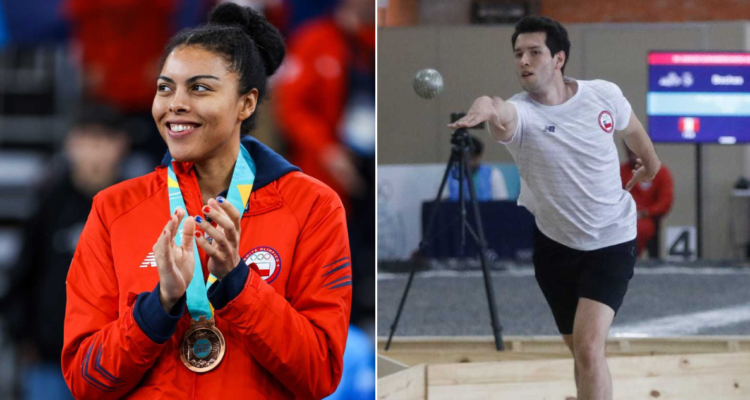 Ziomara Morrison y Franco Barbano serán los abanderados del Team Chile en Ayacucho 2024.