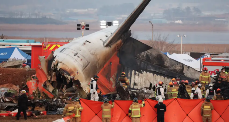 179 muertos y 2 sobrevivientes: entregan balance final de accidente aéreo en Corea del Sur