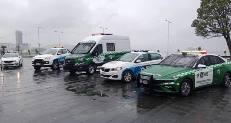 Comienza a operar retén móvil de Carabineros en inmediaciones del Terminal de Buses de Puerto Montt