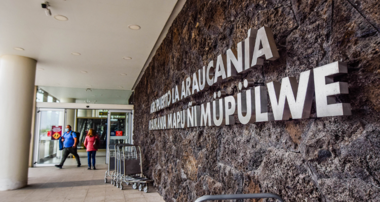 Frontis del aeropuerto de La Araucanía por petición a que sea internacional