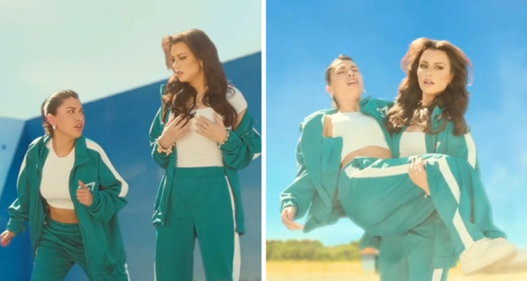 Al estilo chileno: Emilia Dides y ‘Eskarcita’ protagonizan promoción de “El Juego del Calamar 2”