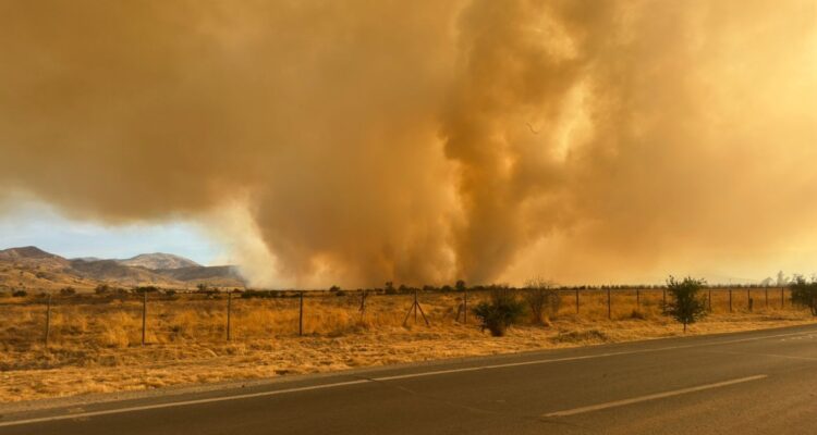 Declaran Alerta Roja para Colina y Tiltil por incendio forestal: piden evacuar tres sectores