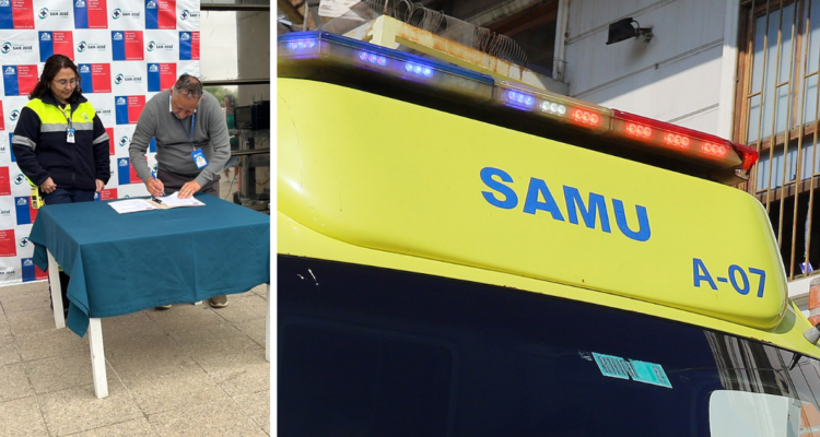 Firma de entrega de ambulancias a la red SAMU de la provincia de Osorno