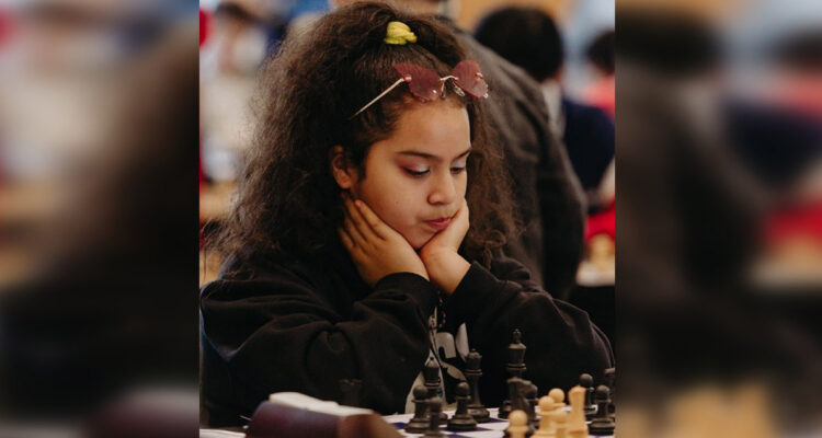 Antonia Saa se prepara para el Sudamericano de Ajedrez.