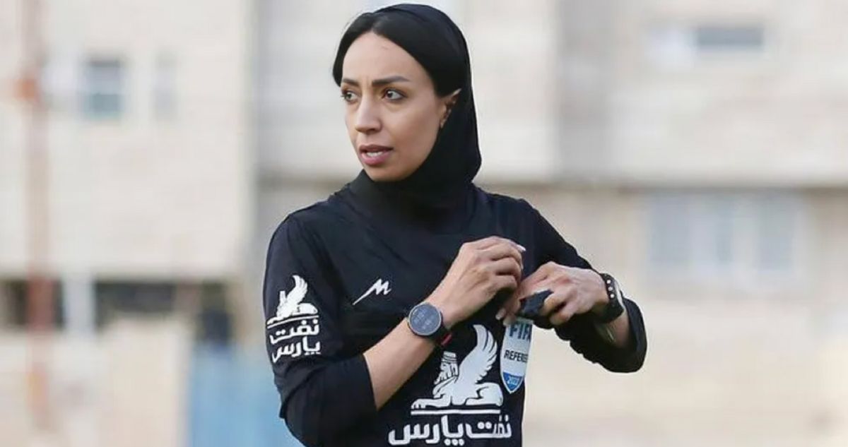 Árbitra Irán amenazas