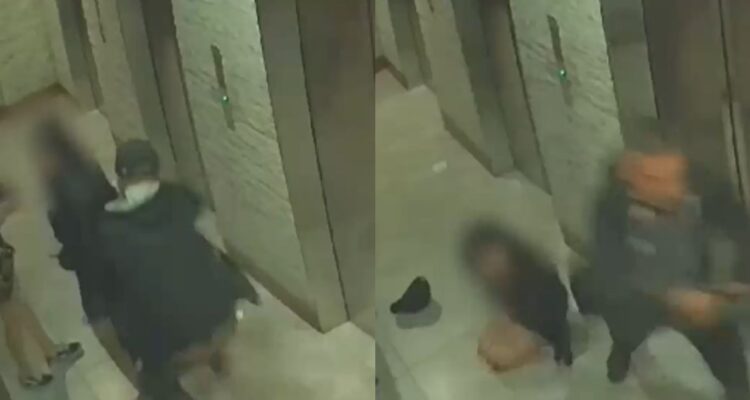 Capitalinas dejan abierta la puerta de su edificio y terminan asaltadas mientras esperaban ascensor