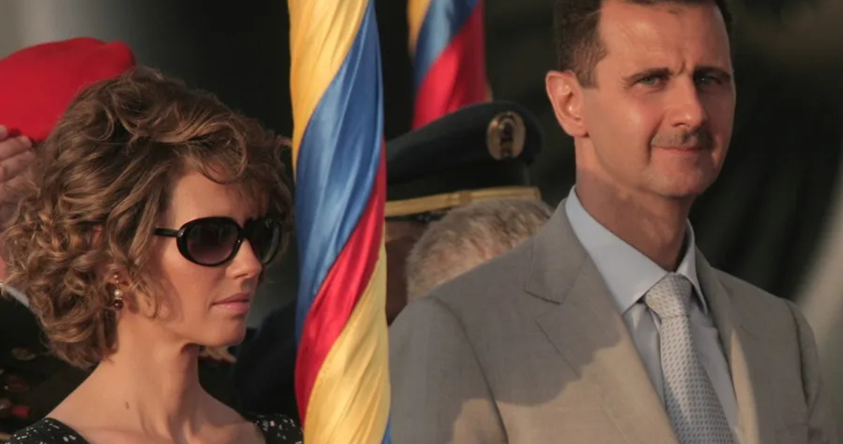 Imagen de archivo de Asma y Bashar al Assad