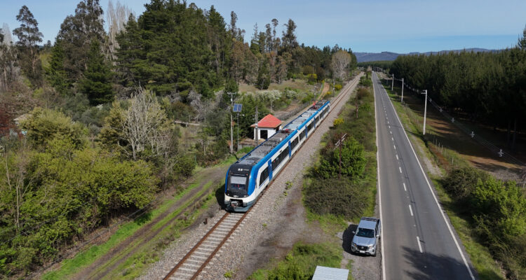 Tren Corto Laja en ruta