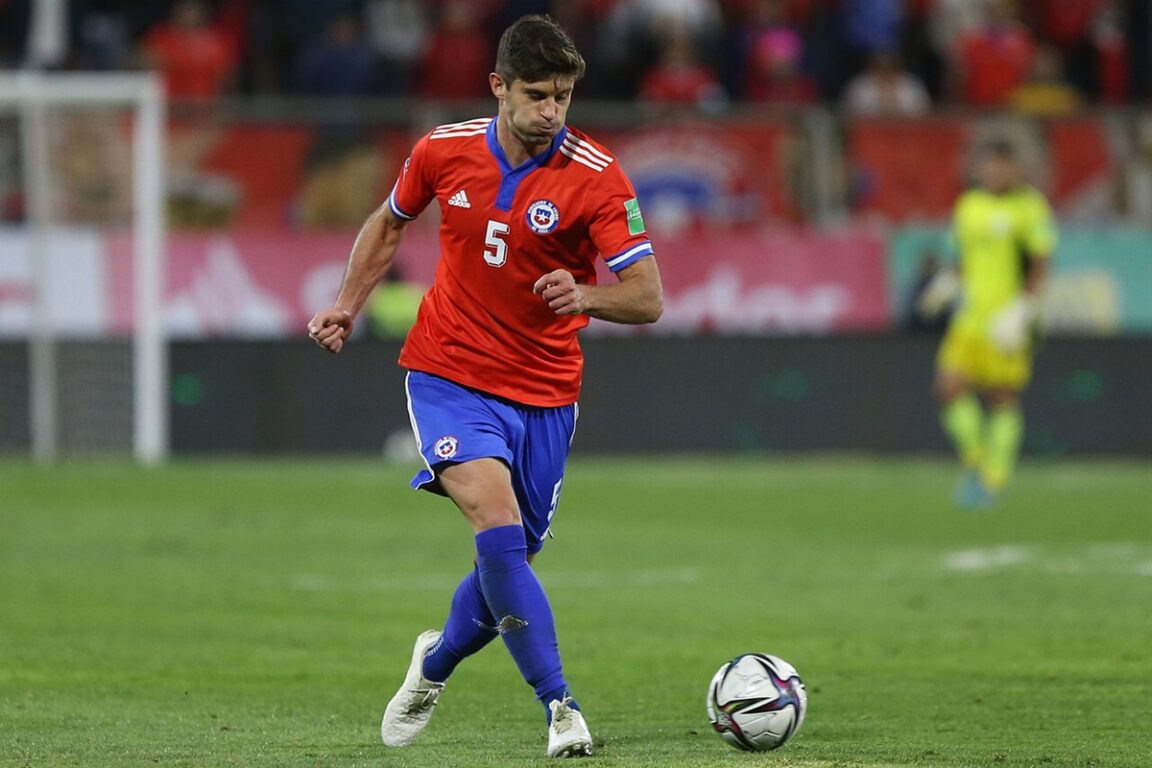 Benjamín Kuscevic jugando por La Roja.