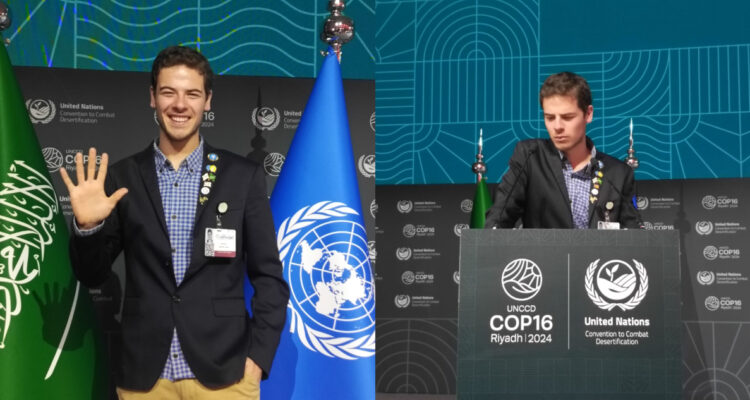 Fotos de Benjamín Sánchez, que está representando a Chile en la COP16