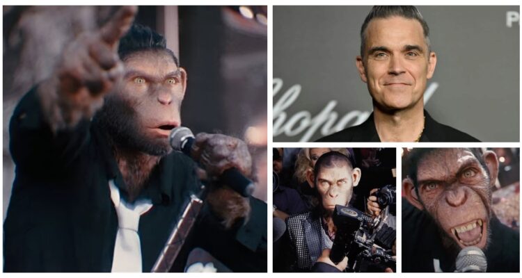 “Better Man”: La biopic de Robbie Williams donde es, literalmente, un chimpancé frustrado