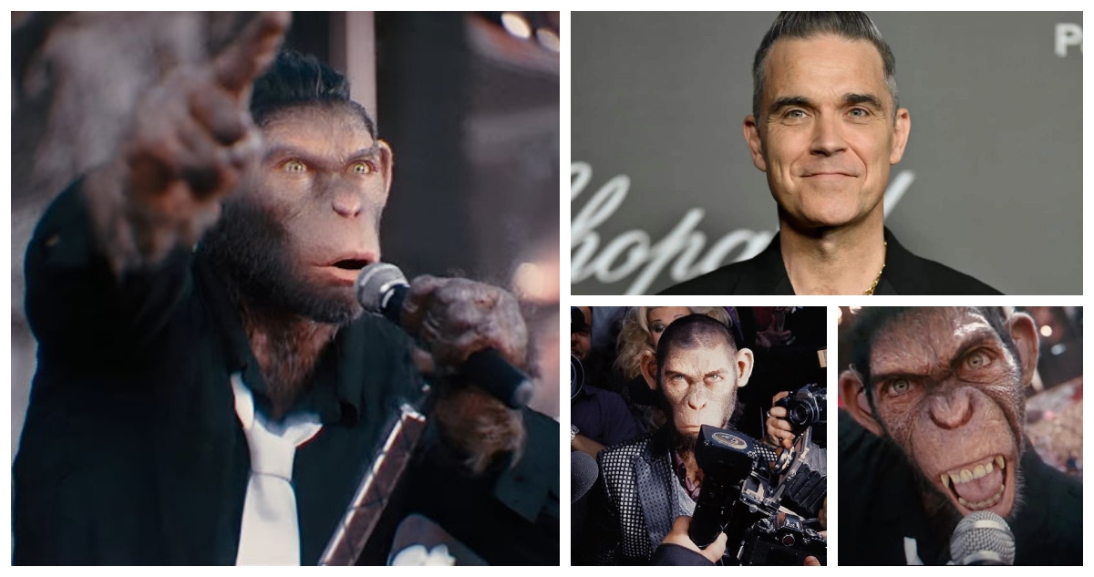 “Better Man”: La biopic de Robbie Williams donde es, literalmente, un chimpancé frustrado