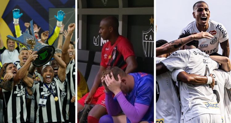 Fútbol en Brasil: Botafogo campeón tras 29 años, Paranaense a la B y Santos de regreso al honor