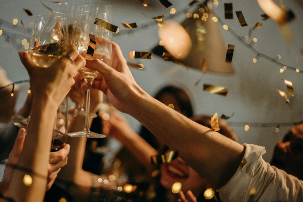 Brindis de Año Nuevo