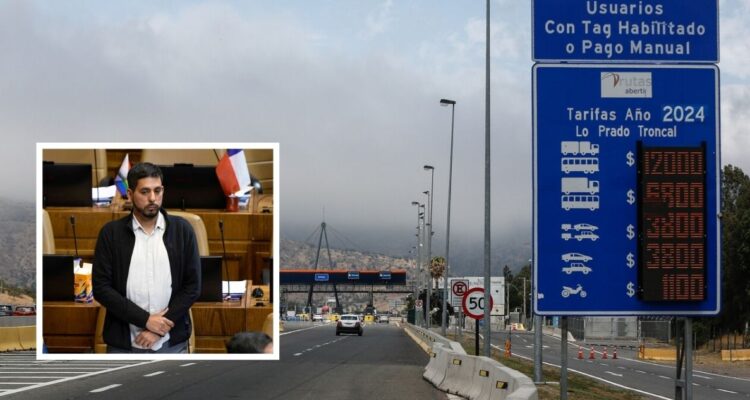 Diputado Brito presenta proyecto de ley para suspender alza de peajes en autopistas concesionadas