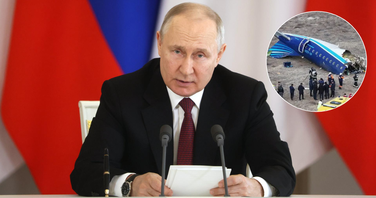 Caída de avión azerbaiyano Putin pide disculpas y admite que sistema antiaéreo ruso estaba activo
