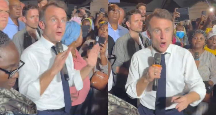 Si no fuera Francia estarías 10000 veces más en la mierda: Macron a afectados en Mayotte tras ciclón