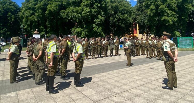 PLAN VERANO SEGURO REFUERZAN DOTACIÓN DE CARABINEROS EN CUATRO COMUNAS DE LA ARAUCANÍA