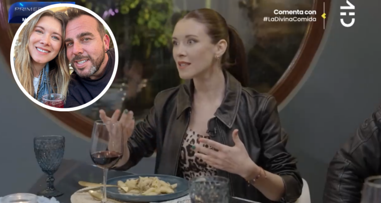 Carla Jara en la Divina Comida y en miniatura junto a Francisco Kaminski