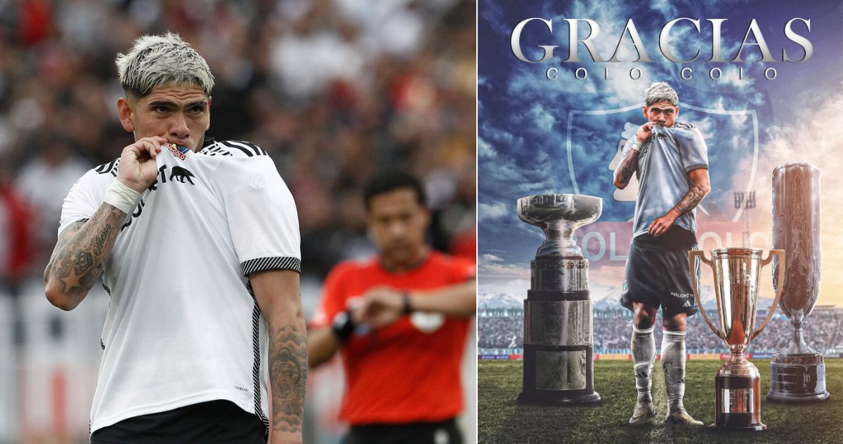 Carlos Palacios y su despedida a Colo Colo