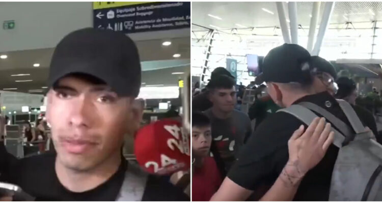Carlos Palacios previo a viaje a Argentina