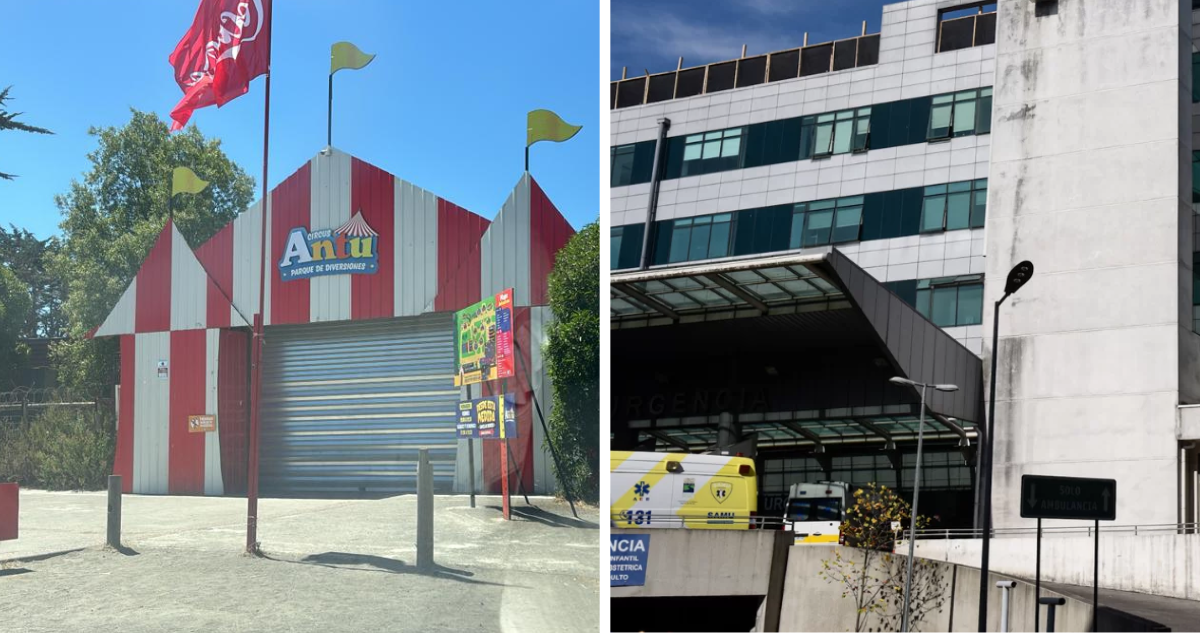 Hospital Regional de Concepción se querellará contra parque temático tras accidente de familia