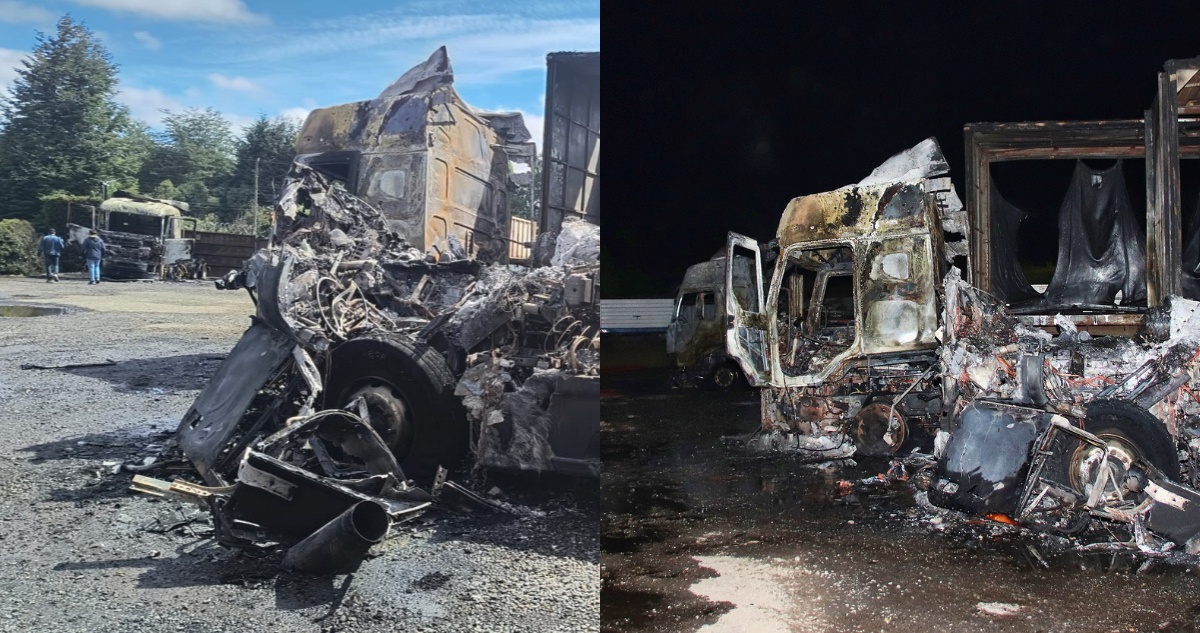 “El terrorismo está en la región”: gremios y diputados por atentado incendiario en La Araucanía