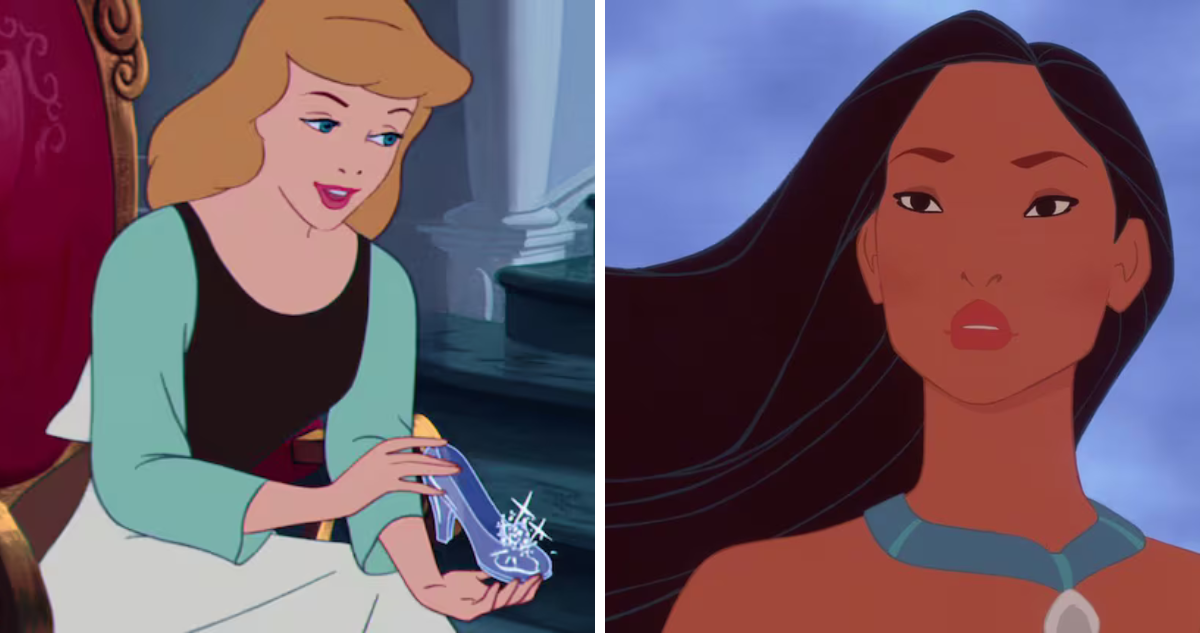 Cenicienta y Pocahontas